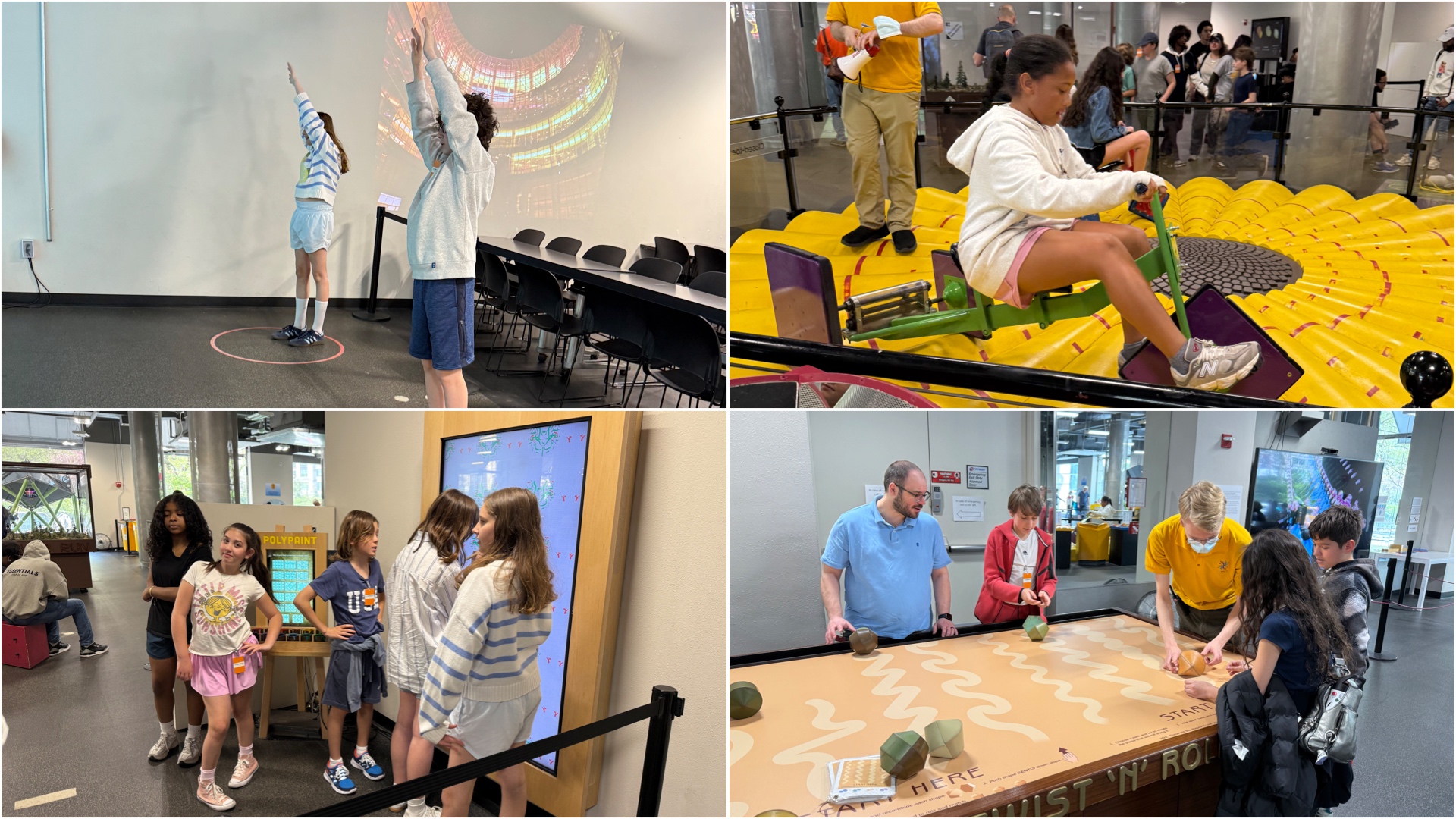Sixth Grade Math Field Trip to MoMath