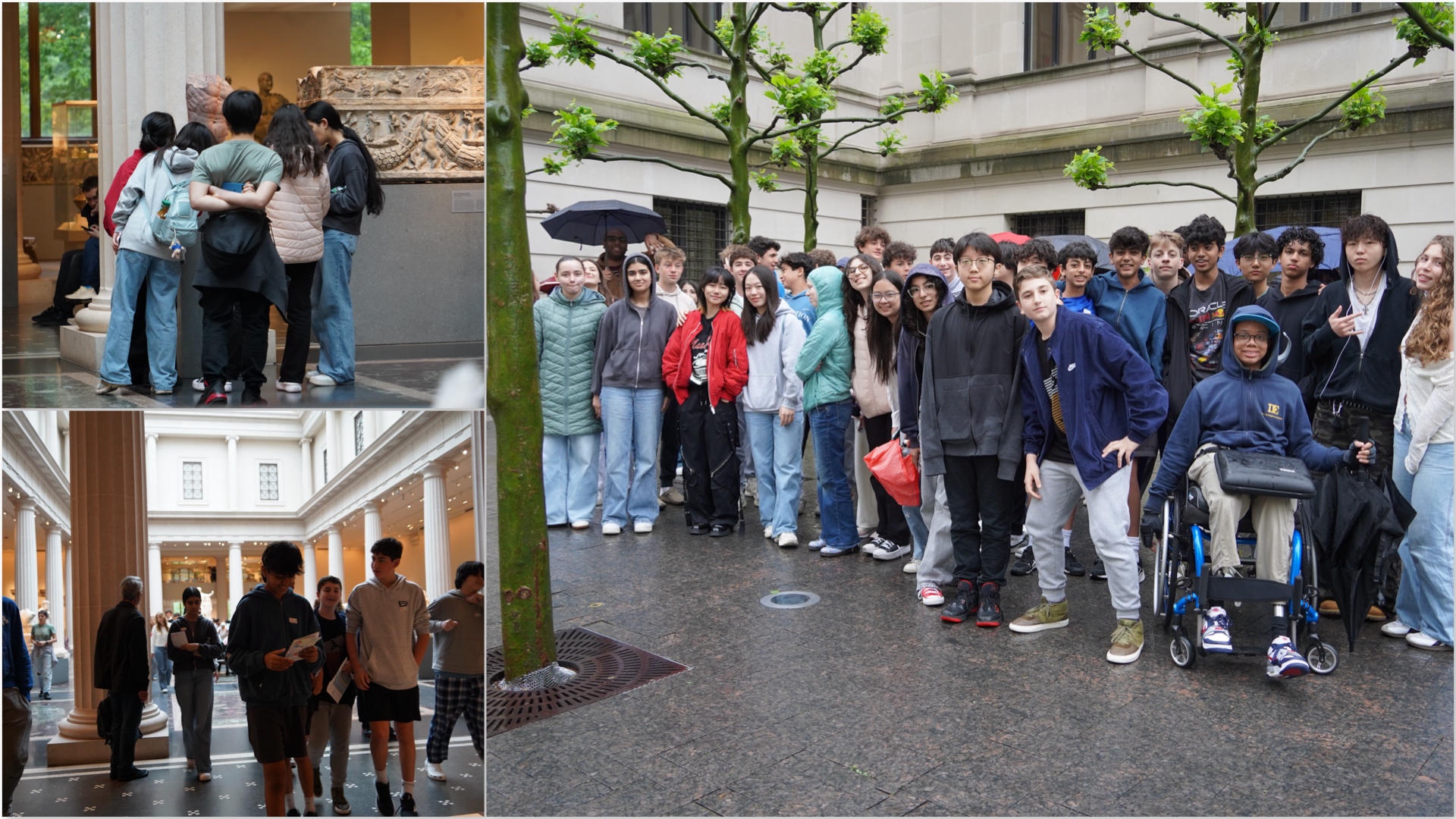 Ninth Graders Are Immersed in Arts & Culture During History Field Trips