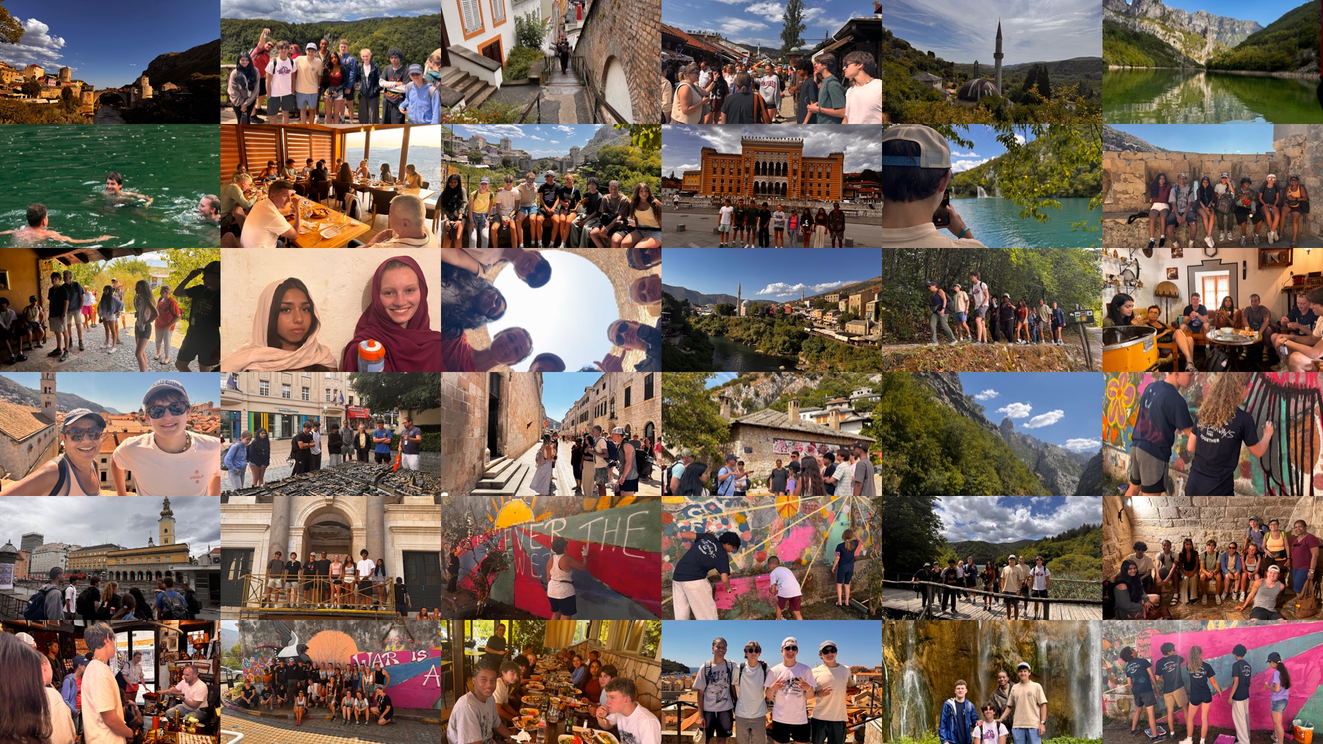 Upper School Students Travel to the Balkans for Service Learning