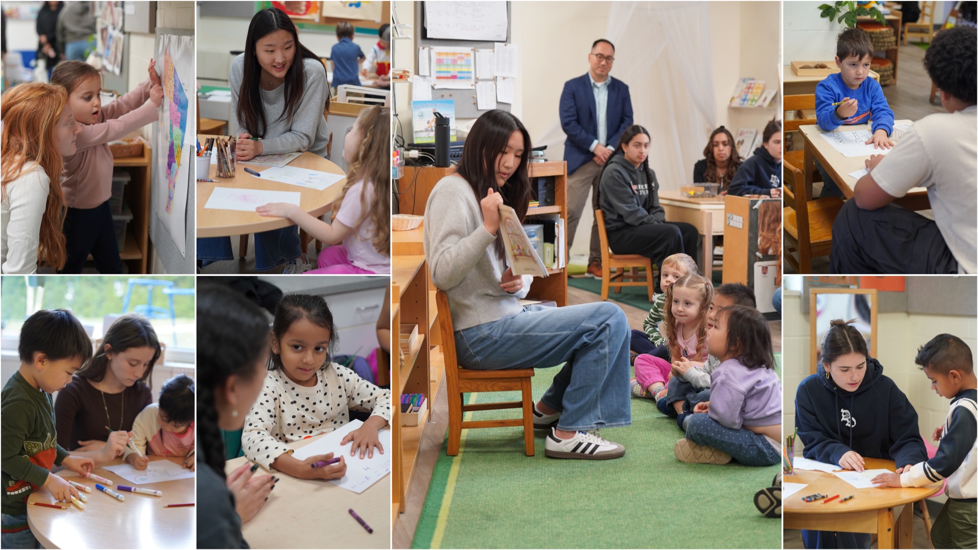 D-E Senior Shares Her Self-Published Book with PreK 4