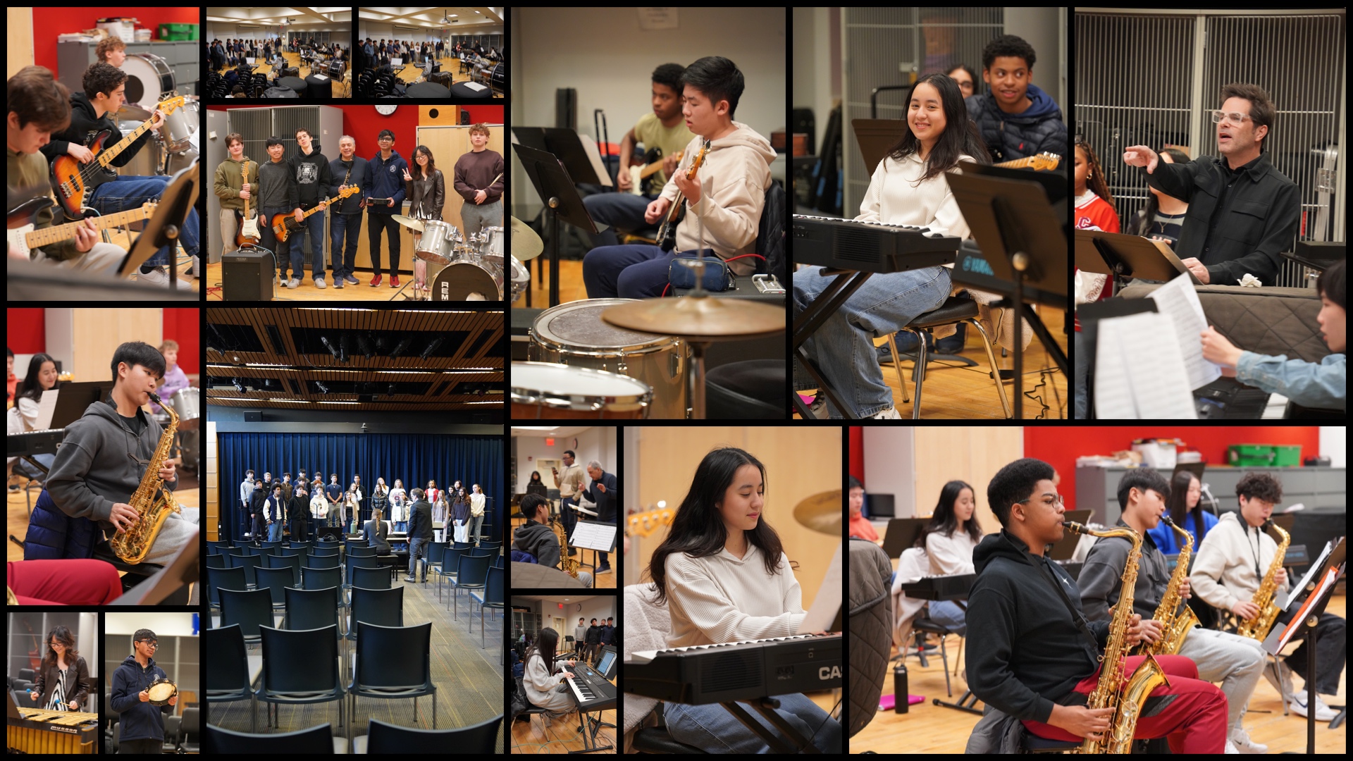 Stage Band/ Jazz Workshop & Chorus Collab Concert on Monday, Feb 9