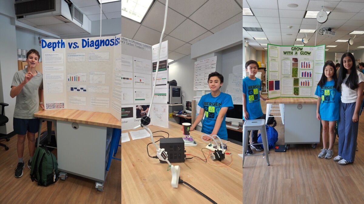 MS Students Showcase Innovative Projects Presented at the Bergen SciChallenge